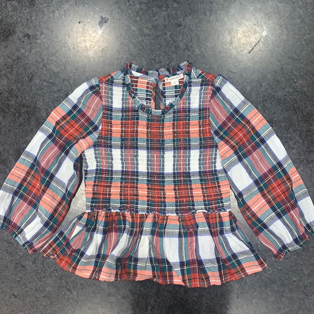 Girls Crewcuts long sleeve blouse size 8